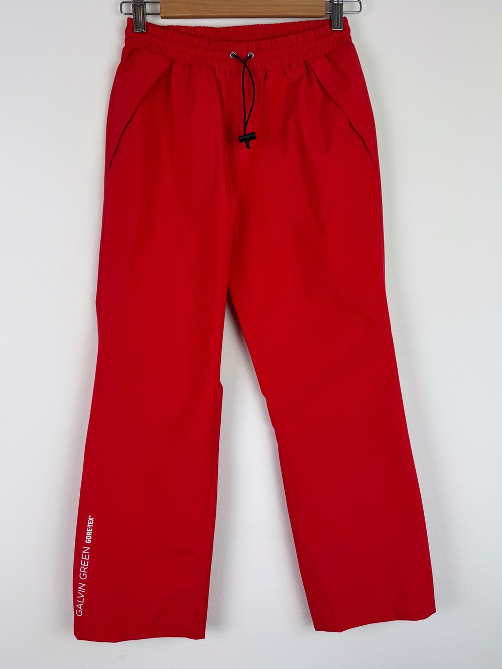 Galvin Green Ross Junior Waterproof Golf Pants- Red